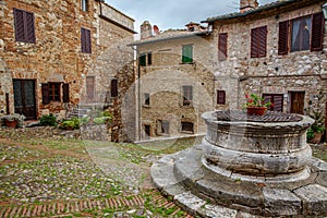 Tuscan Medieval Village Rocca d`Orcia  Tuscany Italy