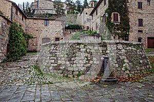 Tuscan Medieval Village Rocca d`Orcia  Tuscany Italy