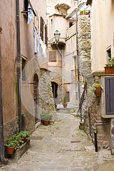 Tuscan nook, Castagneto village photo