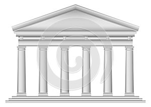 Tuscan Roman temple