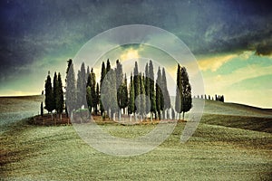 Tuscan rural landscape