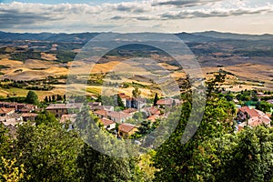 Tuscan Rural Landscape - Volterra, Tuscany, Italy