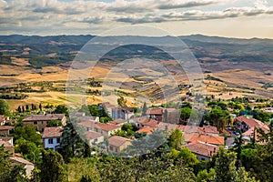 Tuscan Rural Landscape - Volterra, Tuscany, Italy