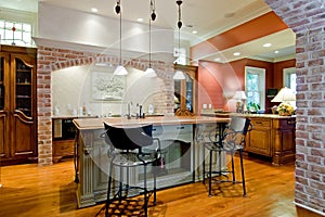 Tuscan style kitchen