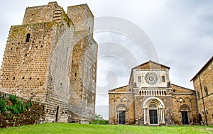 Tuscania church towers - Viterbo - travel italy