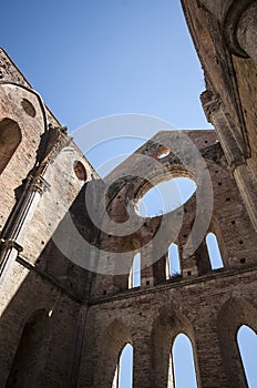 Tuscany Abbey Saint Galgano Italy