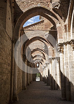 Tuscany Abbey Saint Galgano Italy