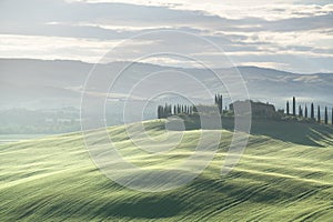 Tuscany countryside panorama, Italy