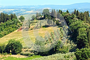 Tuscany countryside, San Gimignano, Italy