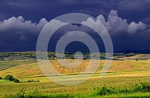 Tuscany june afternoon thunder