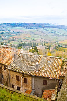 Tuscany, panoramic landscape