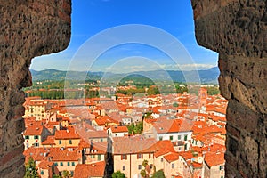 Tuscany - Red Roofs of Lucca