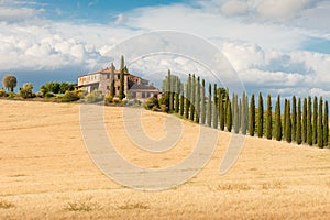 Tuscany rural landscape