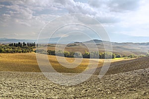 Tuscany rural landscape