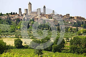 Tuscany, san gimignano