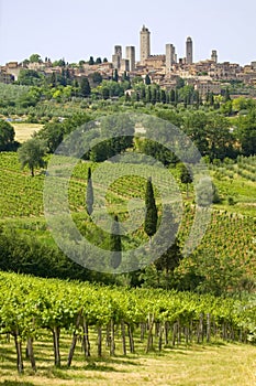 Tuscany, san gimignano photo