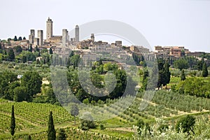 Tuscany, san gimignano photo