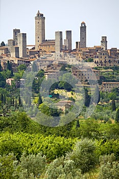 Tuscany, san gimignano photo