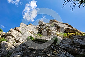 Tustan fortress - archeological and natural monument