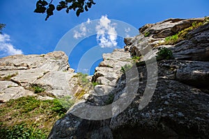 Tustan fortress - archeological and natural monument