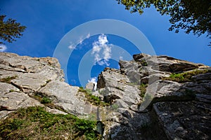 Tustan fortress - archeological and natural monument