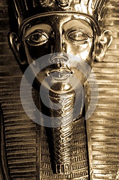 Tutankhamen face