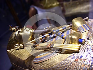 Tutankhamun Mask, Egyptian pharaoh photo