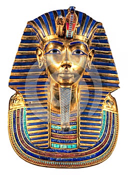 Tutankhamun`s burial mask photo