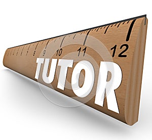 Tutor Ruler Measurement Learning Teaching Math Science Skills