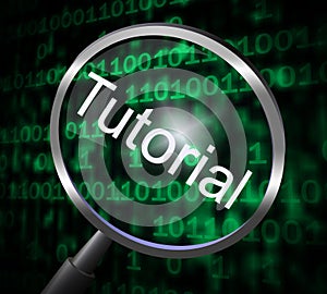 Tutorial Magnifier Represents Online Tutorials And Development