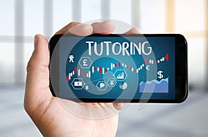 TUTORING and his online education , Learning Education Teacher ,