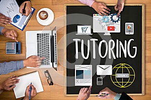 TUTORING , Tutor and his online education , Teaching Tutoring