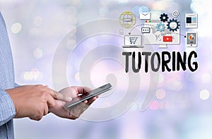 TUTORING , Tutor and his online education , Teaching Tutoring