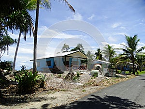 Tuvalu, Funafuti Atoll, the beach