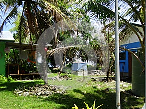 Tuvalu, Funafuti Atoll, the beach