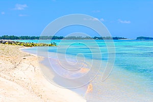 Tuvalu island paradise beach