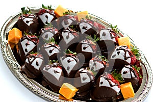 Tuxedo Dressed Strawberries