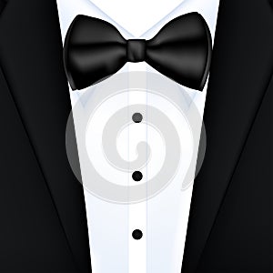 Tuxedo vector background