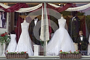 Tuxedo and Wedding Gown