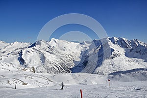 Tuxer Ferner Glacier in Austria, 2015