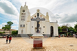 Tuxtla Gutierrez Cathedral in Chiapas State, Mexico photo