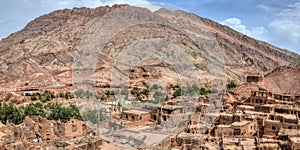 Tuyoq or Tuyugou or Tuyuk is an ancient oasis-village in the Taklamakan desert in Xinjiang Uighur Autonomous Region of China.