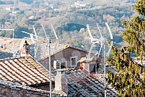 TV antena receiver
