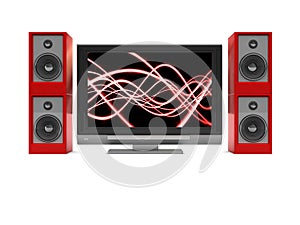 Tv and audio system