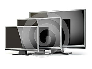 TV flat screen lcd or plasma. .Digital broadcasting television.