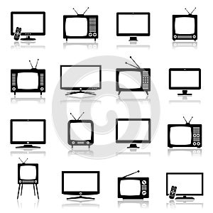 TV Icons Set