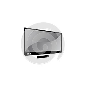 TV , LCD, LED, monitor icon vector illustration