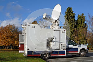 TV News Truck