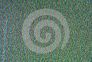 TV noise with moire effect photo