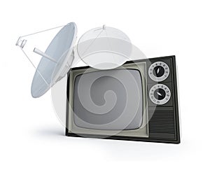 Tv parabolic antena